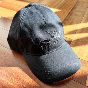[NWOT] COACH Horse & Carriage Baseball Cap w/ Leather Strap